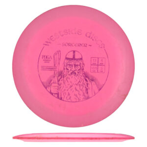 Disc golf - Tournament Sorcerer, Pink, 169g