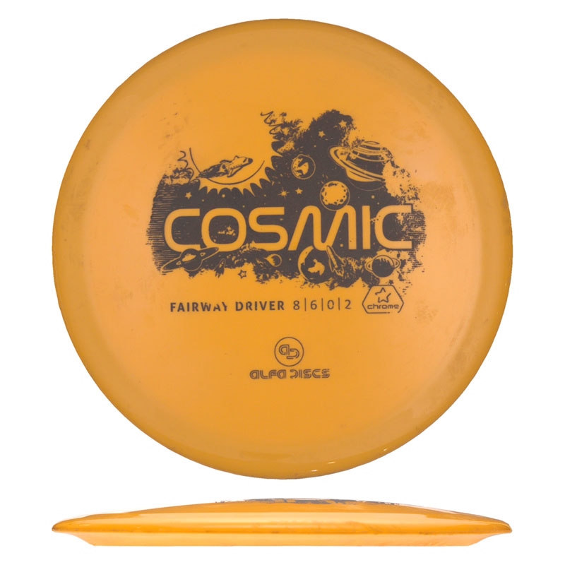 Disc golf - Chrome Cosmic, Yellow