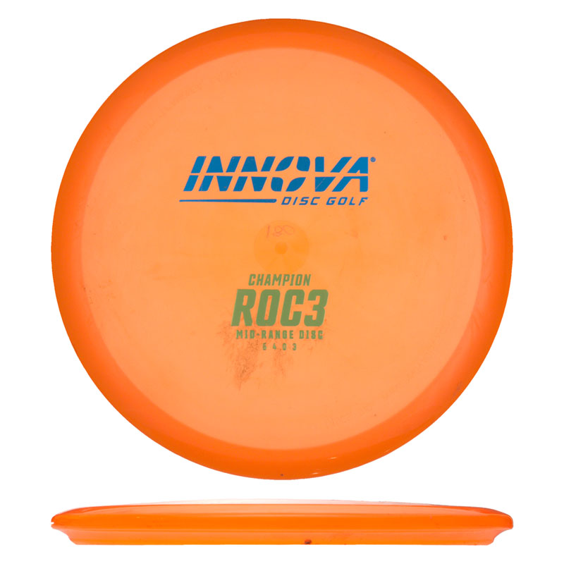 Disc golf - Champion Roc3, Orange, 180g