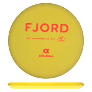 Disc golf - Chrome Line Fjord, Yellow