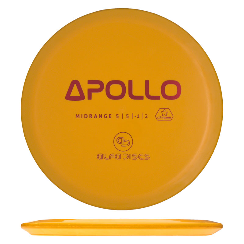 Disc golf - Chrome Apollo, Yellow