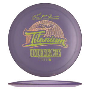 Disc golf - Titanium Undertaker, Purple, 174g