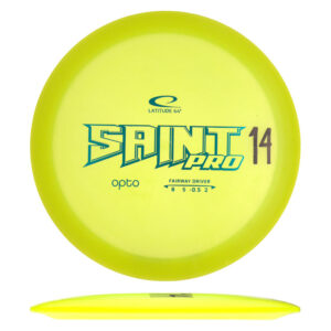 Disc golf - Opto SaintPro, Yellow, 173g