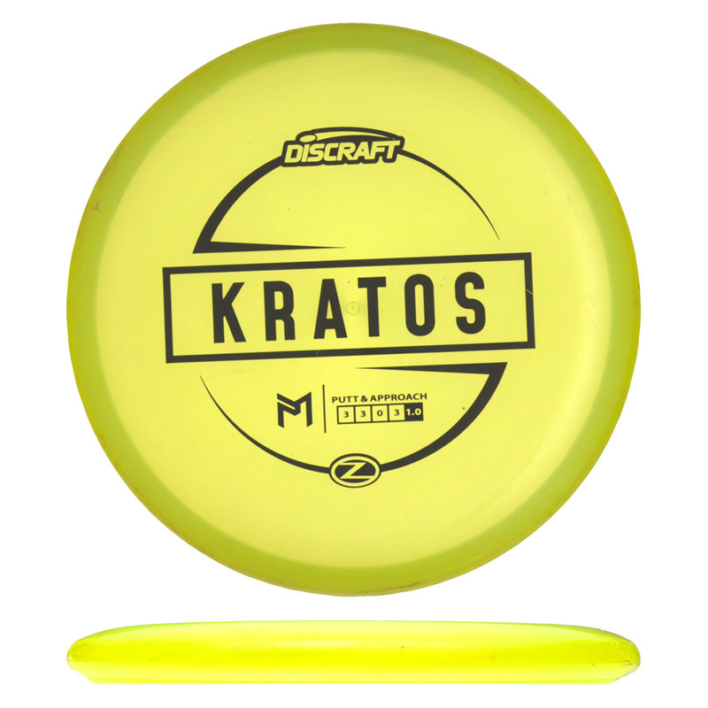 Disc golf - Z Kratos, Yellow