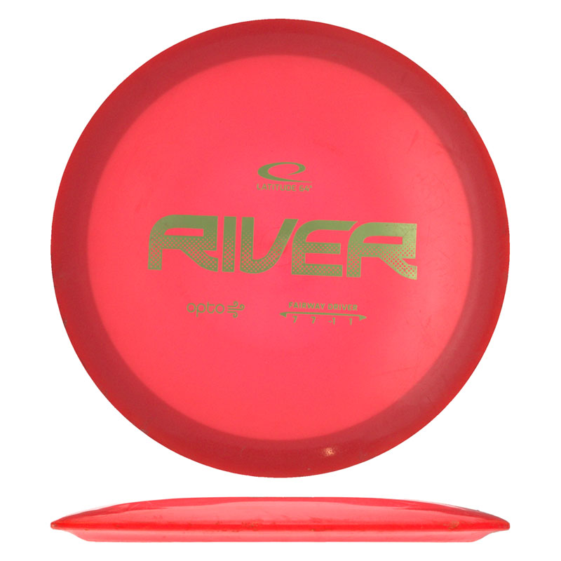 Disc golf - Opto-Air River, Red, 158g