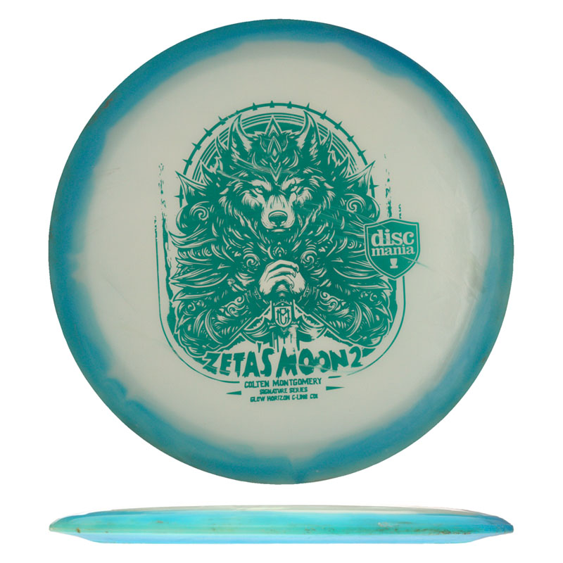Disc golf - Glow Horizon C-Line CD1 Zetas Moon 2, Blue, 174g