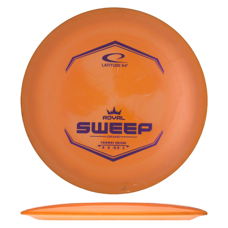 Disc golf - Grand Sweep, Orange, 174g