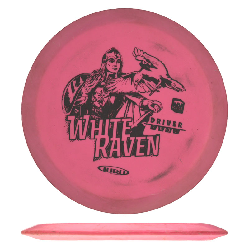 Disc golf - Icicle White Raven, Pink