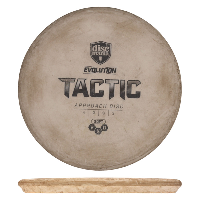 Disc golf - EXO Soft Tactic, White, 173g
