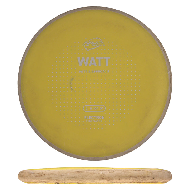 Disc golf - Electron Firm Watt, Yellow, 174g