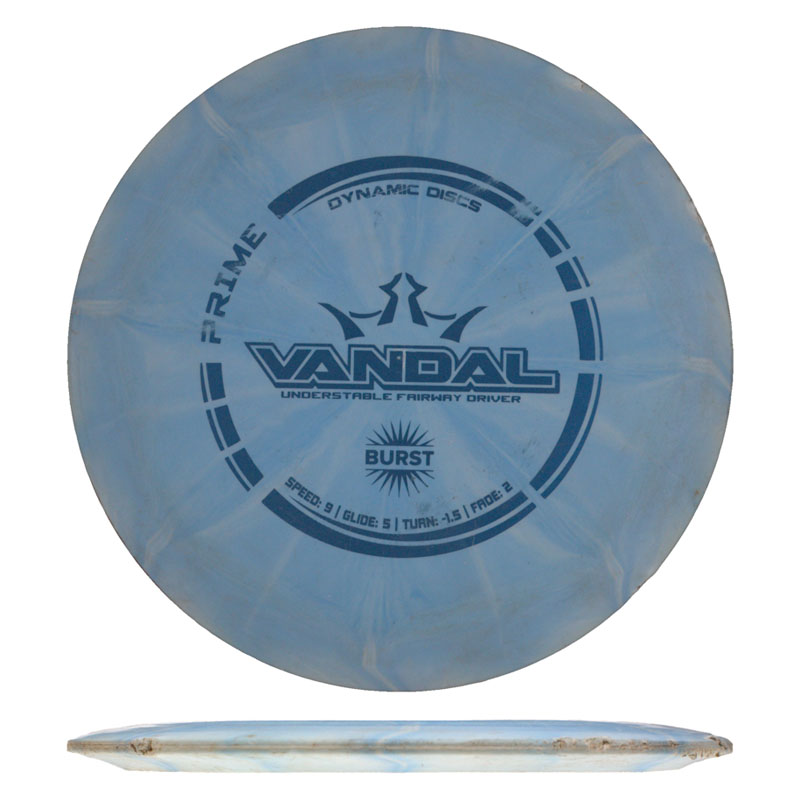 Disc golf - Burst Vandal, Blue, 176g