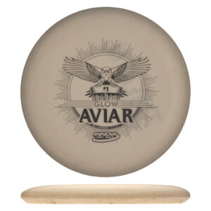 Disc golf - Glow Aviar, White, 171g