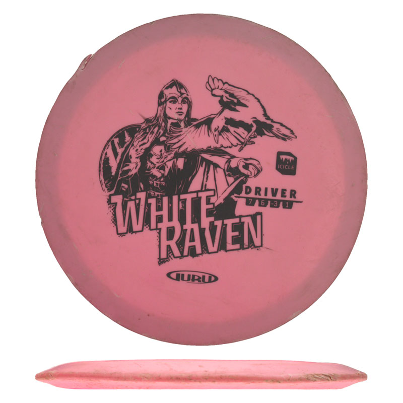 Disc golf - Icicle White Raven, Pink