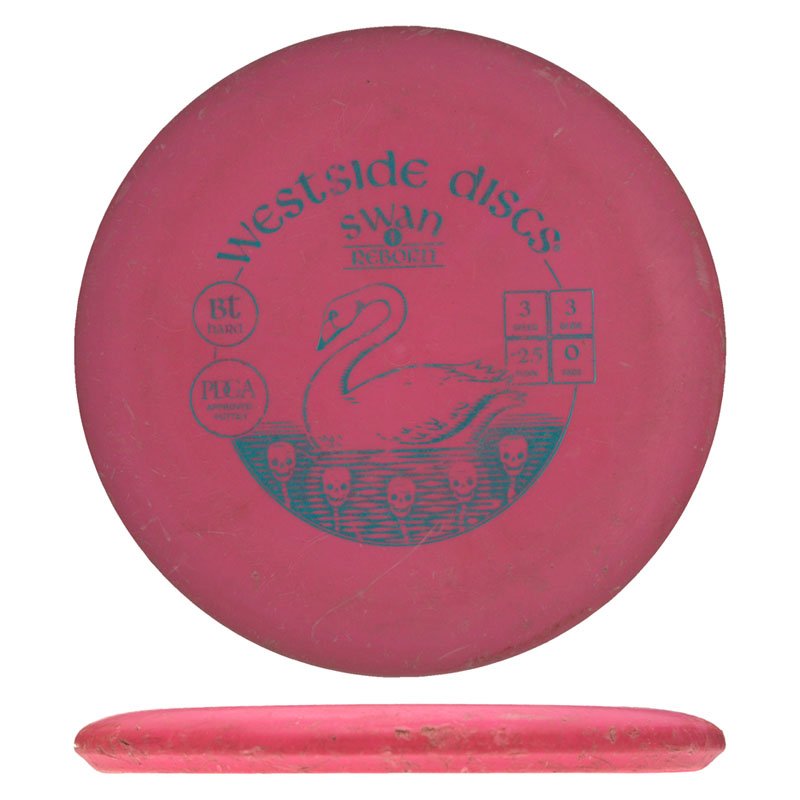 Disc golf - BT Hard Swan, Pink, 173g