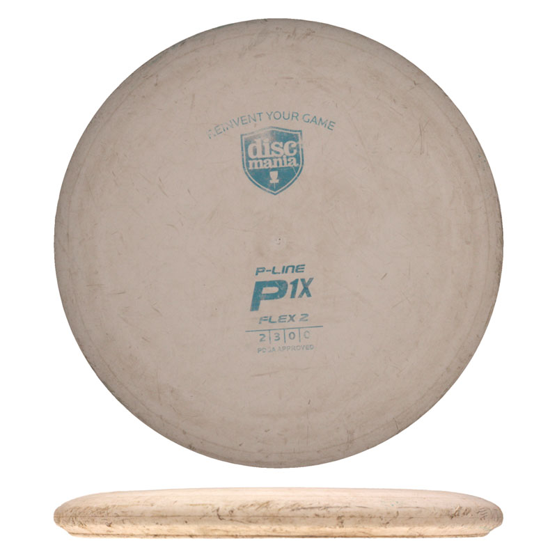 Disc golf - P-line Flex 2 P1X, White, 174g