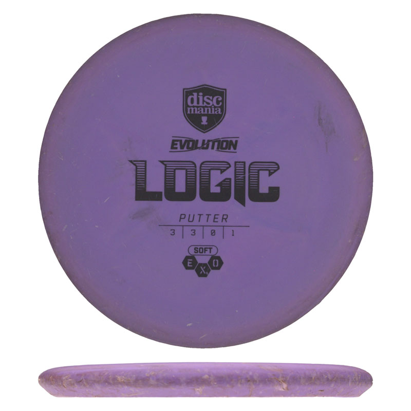 Disc golf - Exo Soft Logic, Purple, 173g