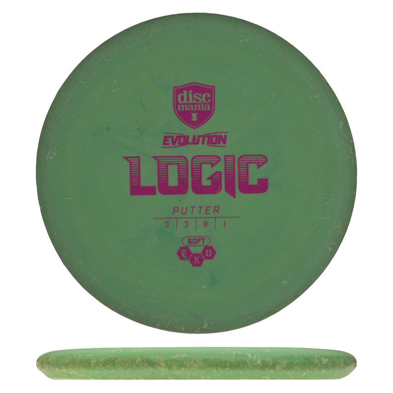 Disc golf - Exo Soft Logic, Green, 173g