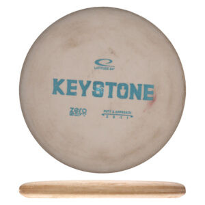Disc golf - Zero Soft Keystone, White, 173g