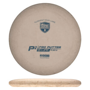 Disc golf - D-line Flex 2 P2, White, 173g