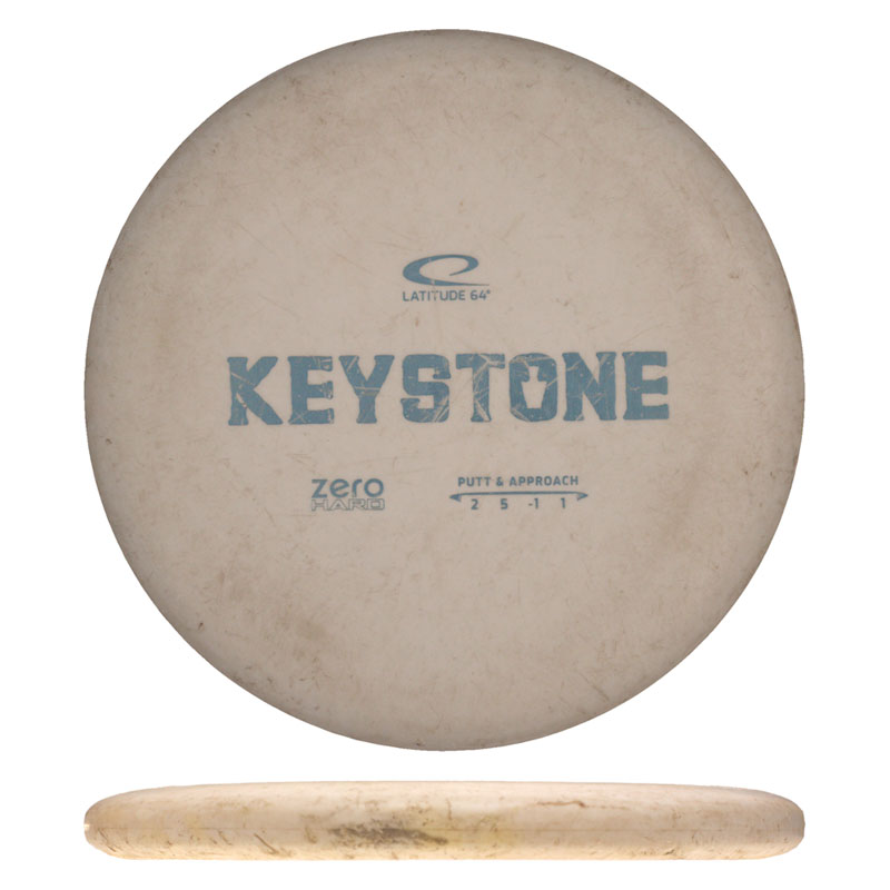 Disc golf - Zero Hard Keystone, White, 173g