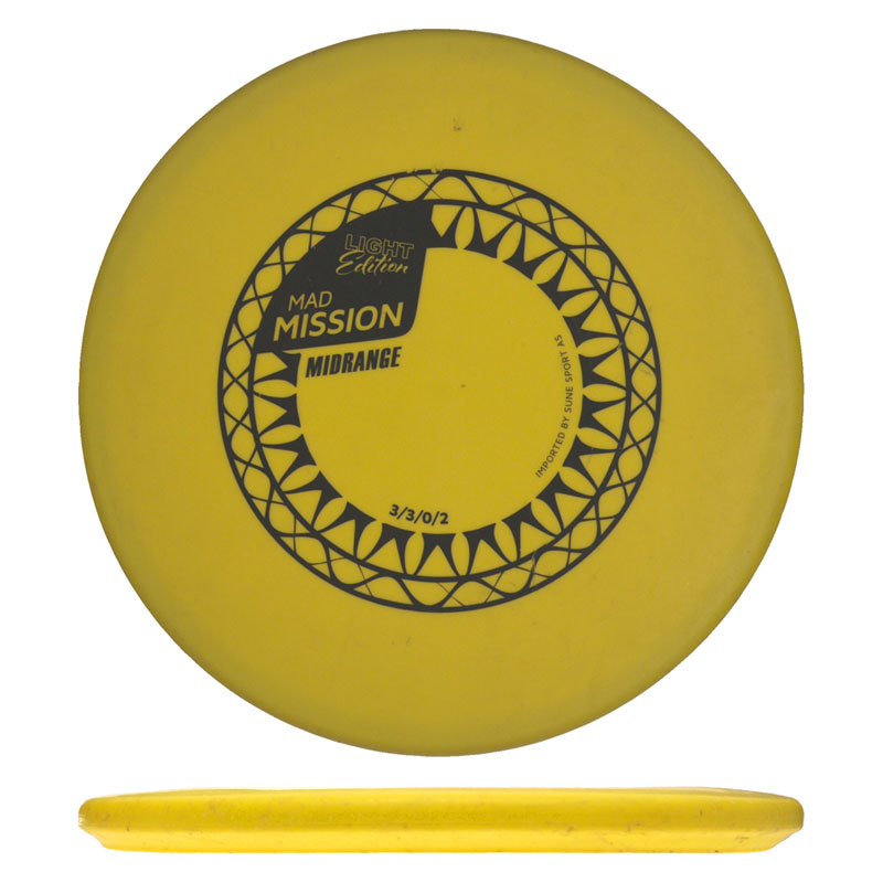 Disc golf - Light Edition Mad Mission, Yellow
