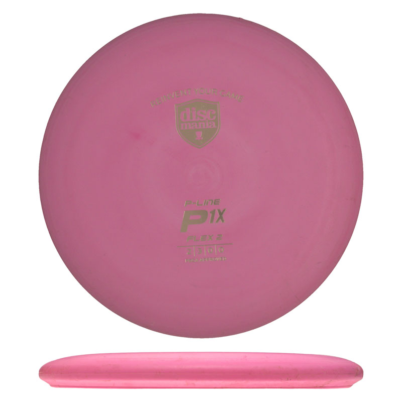 Disc golf - P-line Flex 2 P1X, Pink, 176g