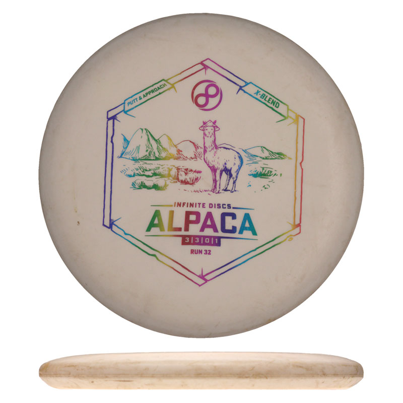 Disc golf - X-blend Alpaca, White, 175g