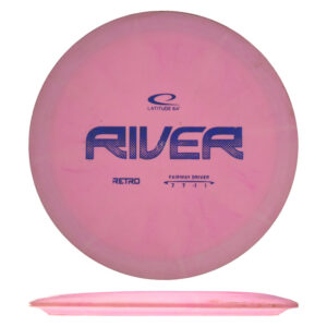 Disc golf - Retro River, Pink, 173g
