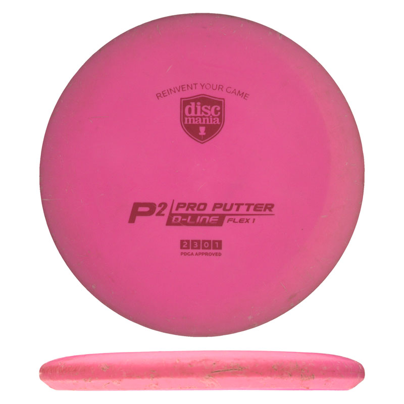 Disc golf - D-line Flex 1 P2, Pink, 176g