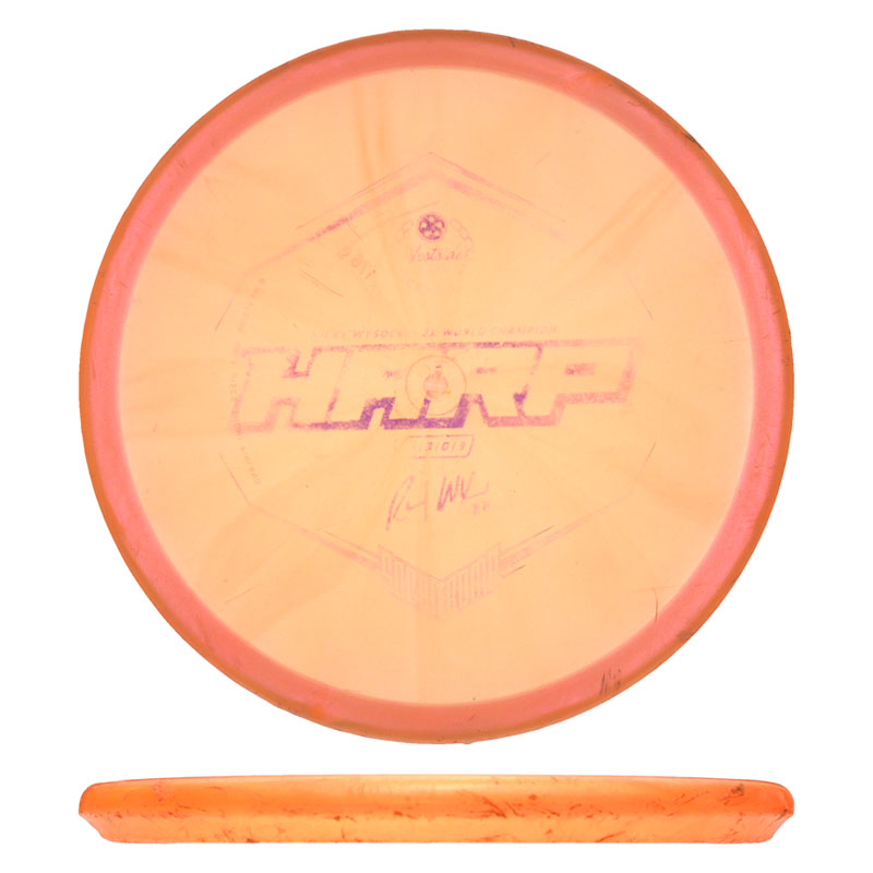 Disc golf - VIP Ice Glimmer Harp, Orange, 176g