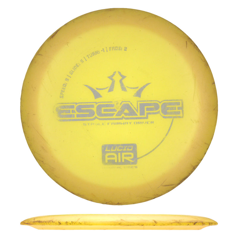 Disc golf - Lucid Air Escape, Yellow, 155g