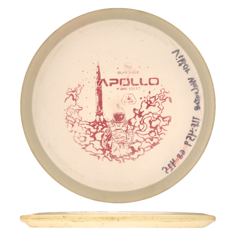 Disc golf - Crystal Glow Apollo, White