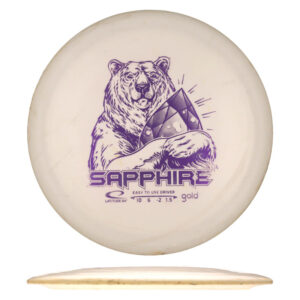 Disc golf - Gold Sapphire, White, 164g