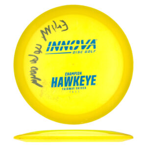 Disc golf - Chamion Hawkeye, Yellow, 173g