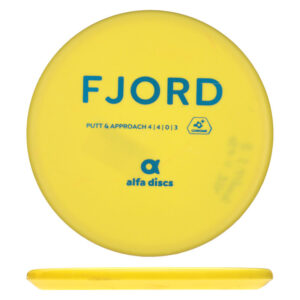Disc golf - Chrome Fjord, Yellow