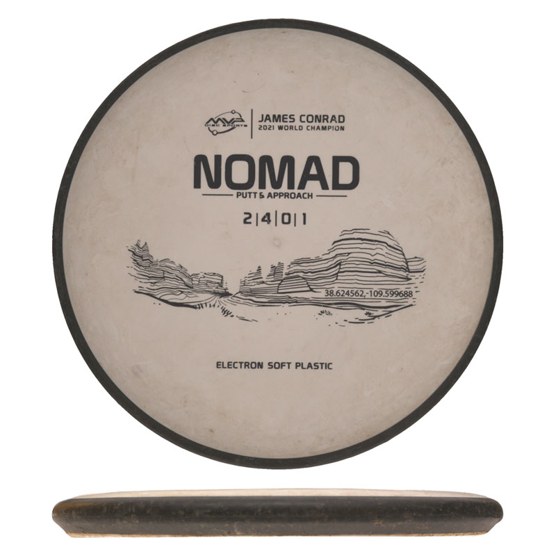 Disc golf - Electron Soft Nomad, White, 174g