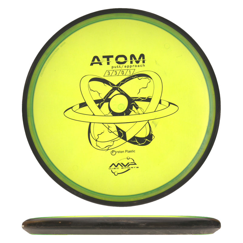Disc golf - Proton Atom, Green, 171g