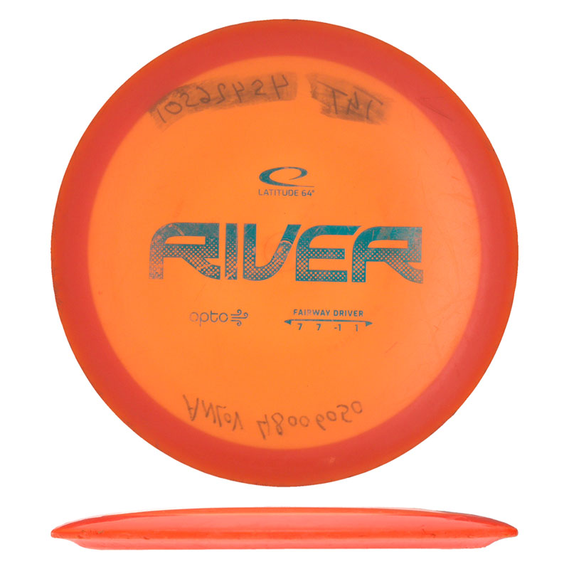 Disc golf - Opto Air River, Orange, 160g