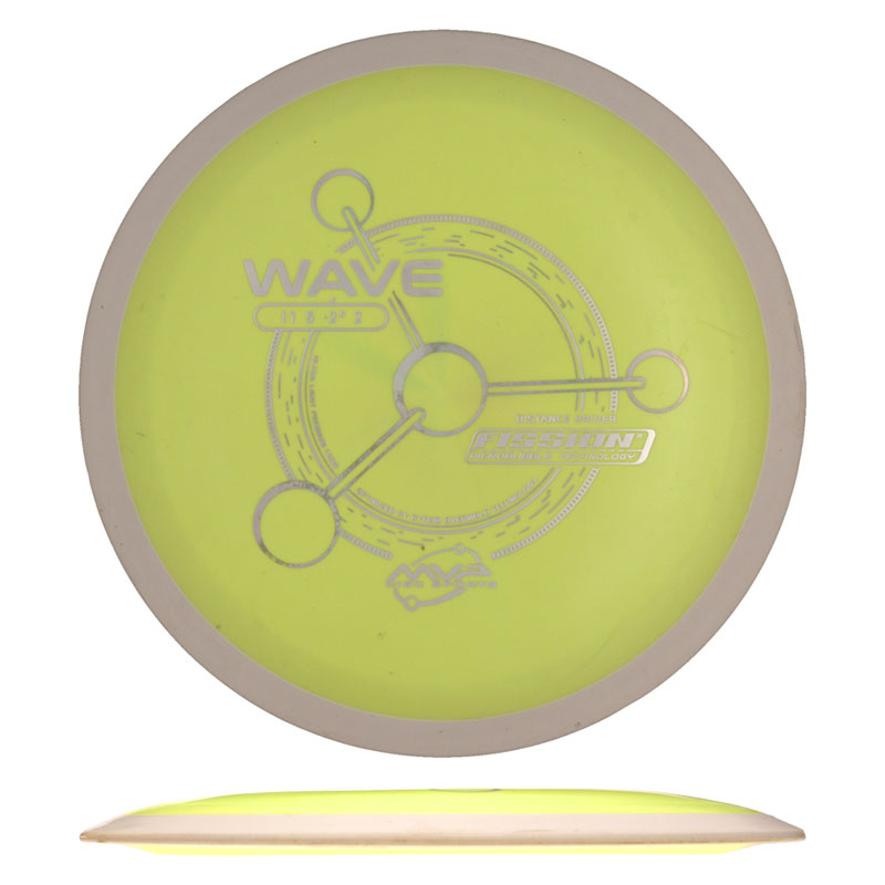 Disc golf - Fission Wave, Yellow, 157g