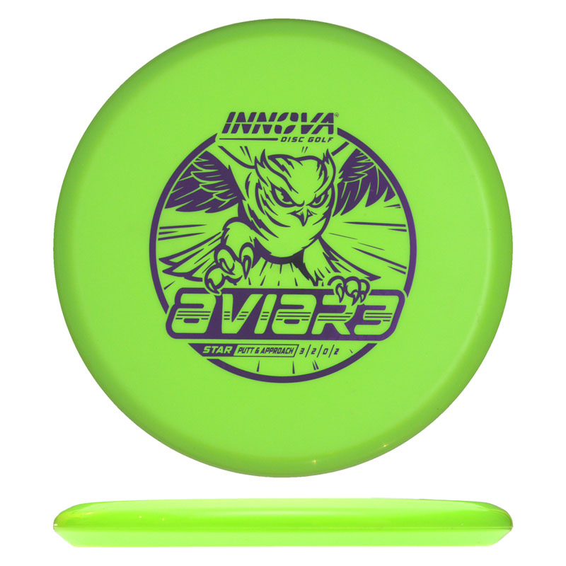 Disc golf - Star AviarX3, Green, 175g