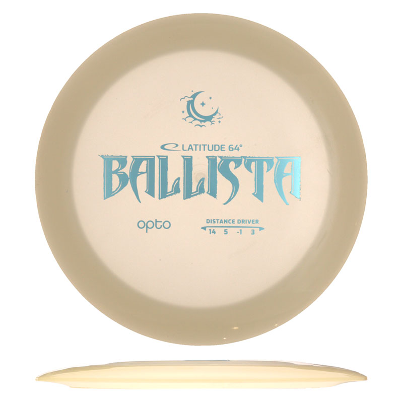Disc golf - Opto Moonshine Ballista, White, 173g