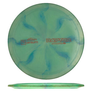 Disc golf - Titanium Raptor, Green