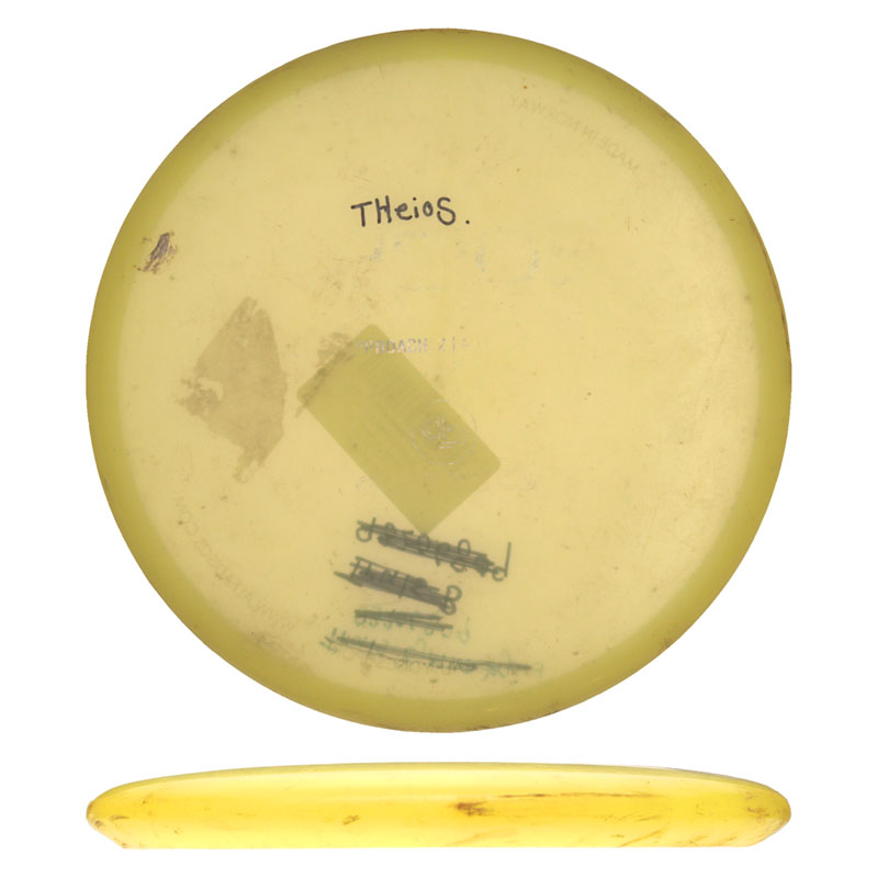 Disc golf - Chrystal Theios, Yellow