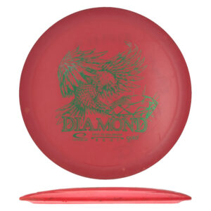 Disc golf - Gold Diamond, Red, 159g