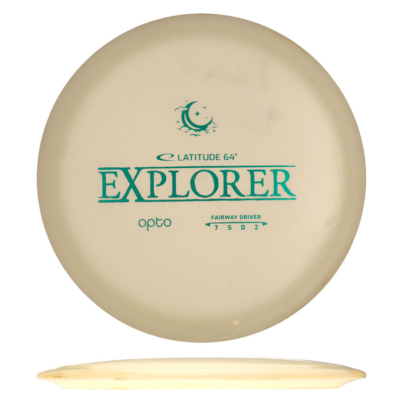 Disc golf - Opto Moonshine Explorer, White, 174g