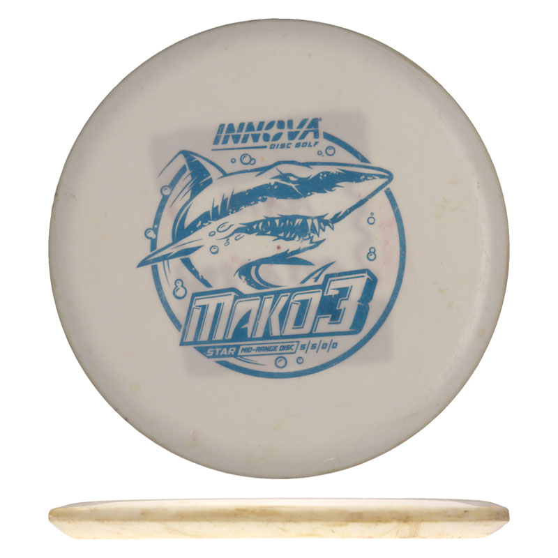 Disc golf - Star Mako3, White, 176g