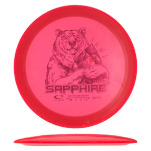 Disc golf - Opto Sapphire, Red, 165g