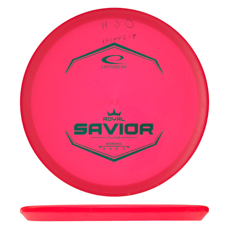Disc golf - Clear Savior, Red, 174g