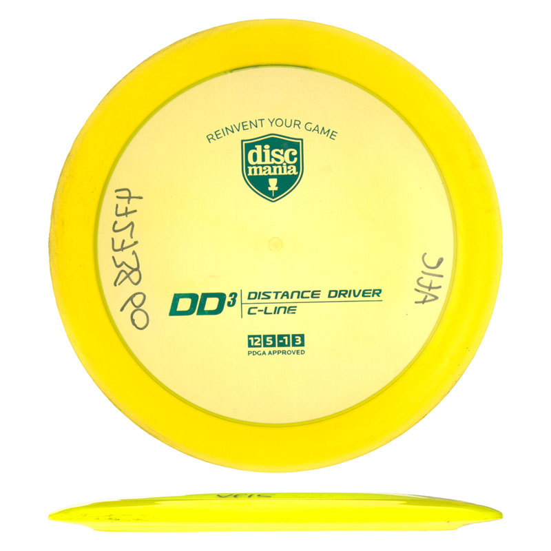 Disc golf - C-Line DD3, Yellow, 173g