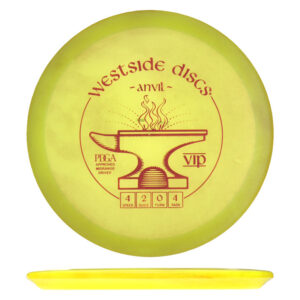 Disc golf - VIP Anvil, Yellow, 174g